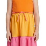 Vestido infantil 3 marias malha colorido