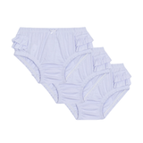 Kit 3 calcinhas com babados