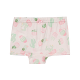 Kit 3 calcinhas verde rosa e off white lhama cactos