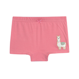 Kit 3 calcinhas verde rosa e off white lhama cactos