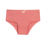 Kit 3 calcinhas básicas verde salmão e rosa com strass