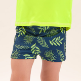 Sunga praia folhagens