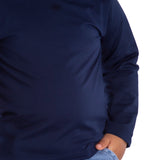 Camiseta térmica com interior peluciado marinho