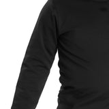 Camiseta térmica com interior peluciado preta