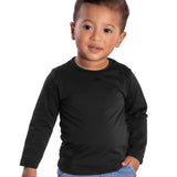 Camiseta térmica com interior peluciado preta