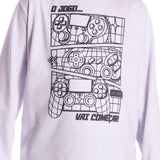 Camiseta manga longa branca games