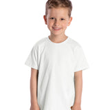 Camiseta manga curta algodão branca