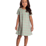 Camisola xadrez pied de poule verde